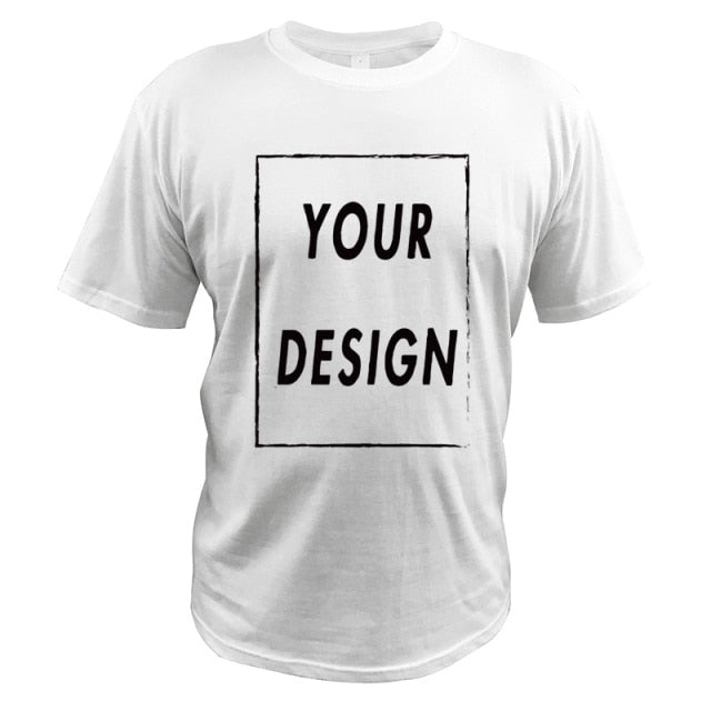 EU Size 100% Cotton Custom T Shirt Make Your Design Logo Text Men Women Print Original Design High Quality Gifts Tshirt