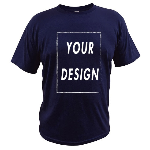 EU Size 100% Cotton Custom T Shirt Make Your Design Logo Text Men Women Print Original Design High Quality Gifts Tshirt